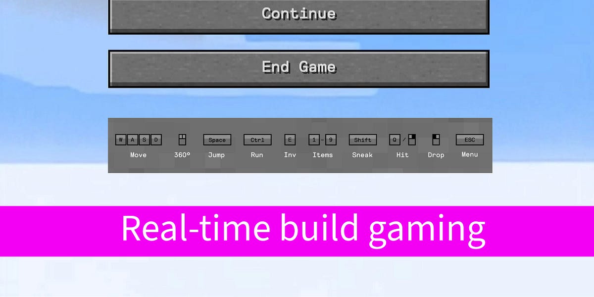 Comments oasis decart real time generated playable ai model minecraft