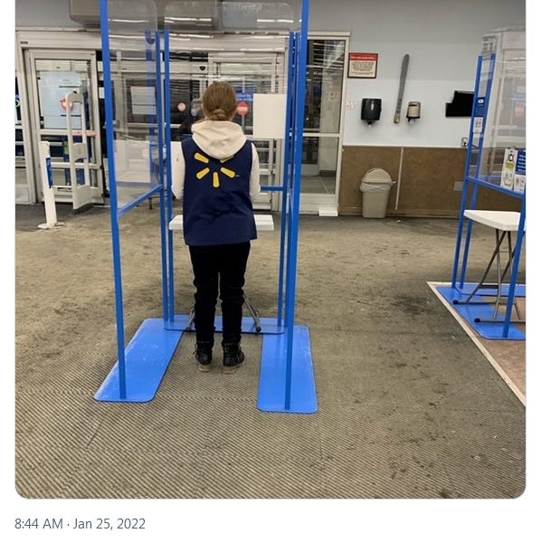 Walmart's Plexiglass Cages by Donna Laframboise