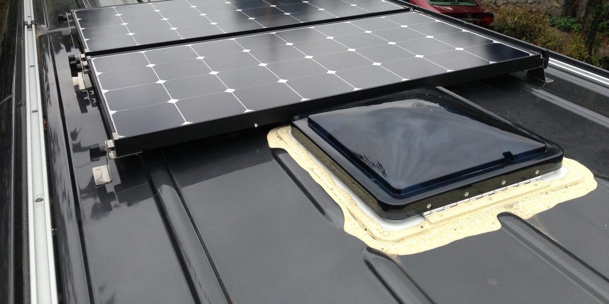 How to Install Solar Panels on a Camper Van