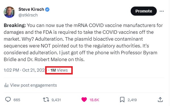 The vaccines are adulterated The FDA should take them off the market