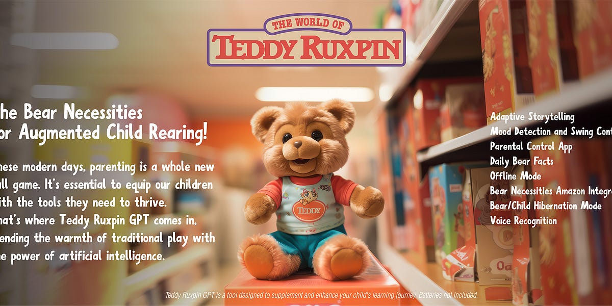 The new teddy ruxpin on sale