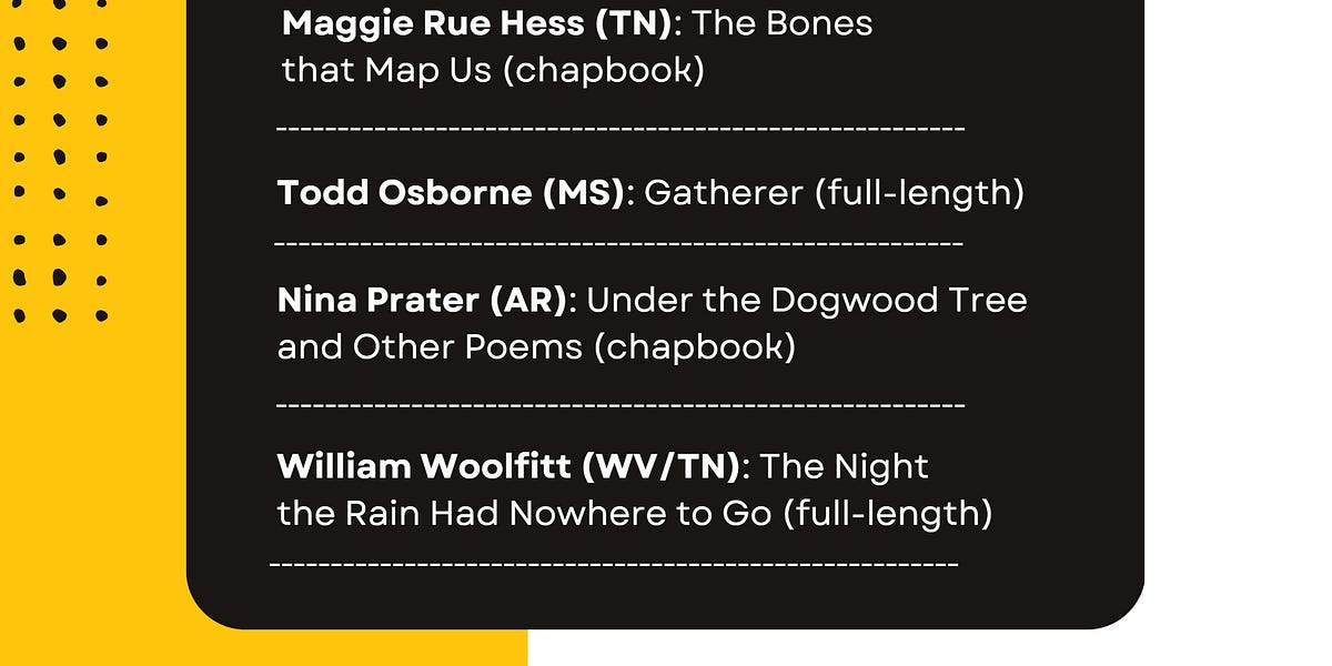 Poetry Catalog 2024 by Casie Dodd