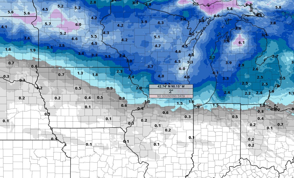 Clipper & Major Winter Storm - Midwest Weather