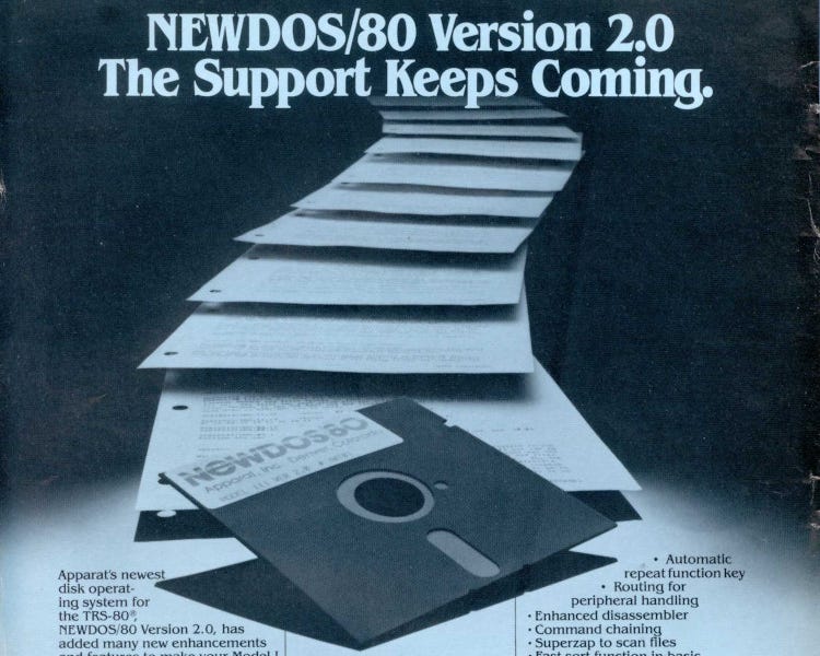 Apparat NEWDOS 80 Computer Ads From The Past apparat-newdos-80-computer-ads-from-the-past