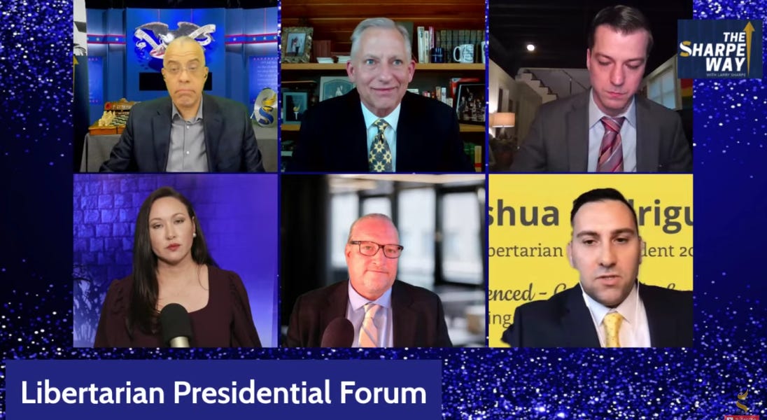 Libertarian 2024 Presidential Candidates Light Up the Stage
