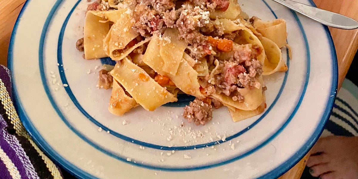 Bolognese ... - by Michael Ruhlman - Ruhlman's Newsletter