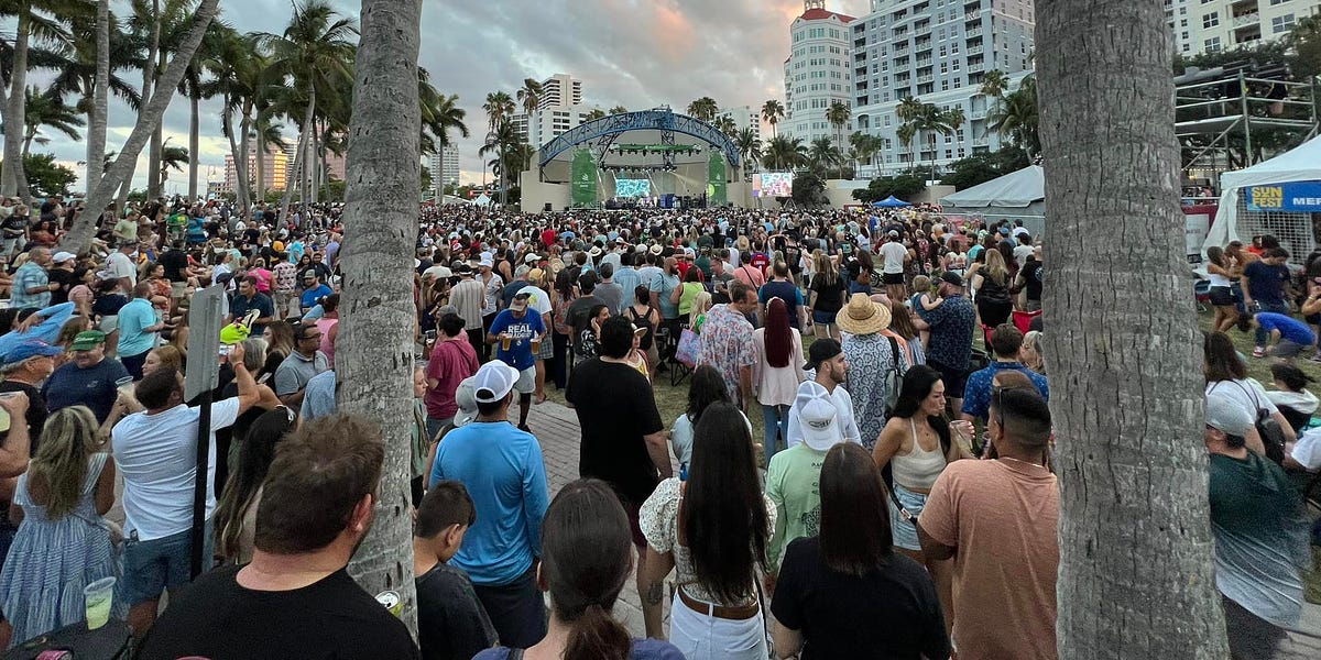 SunFest attendance slides again Palm Beach Stories