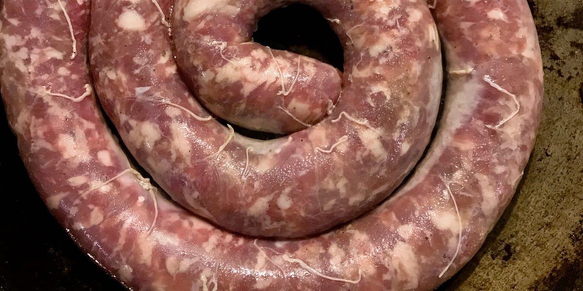 Finding France a culinary memoir. How to Cook Fresh Sausage