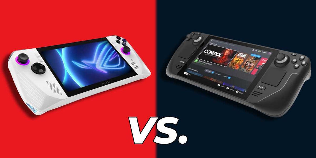 Asus ROG Ally vs Steam Deck: which portable gaming PC comes out on top?