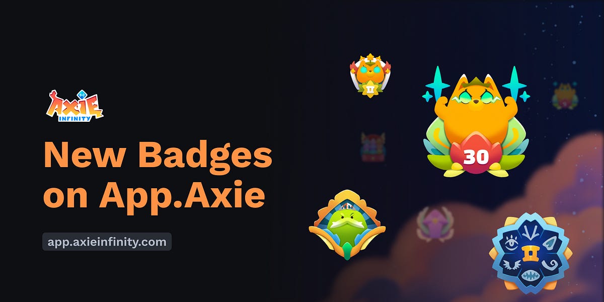 New badges added to App.Axie.