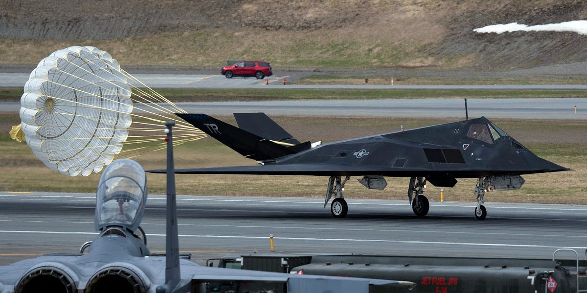 Northern Edge 2023 F117 Nighthawk Makes a Comeback, Short TakeOffs