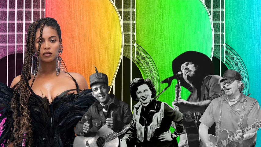 Beyoncé Challenges Country Music to Return to its Roots