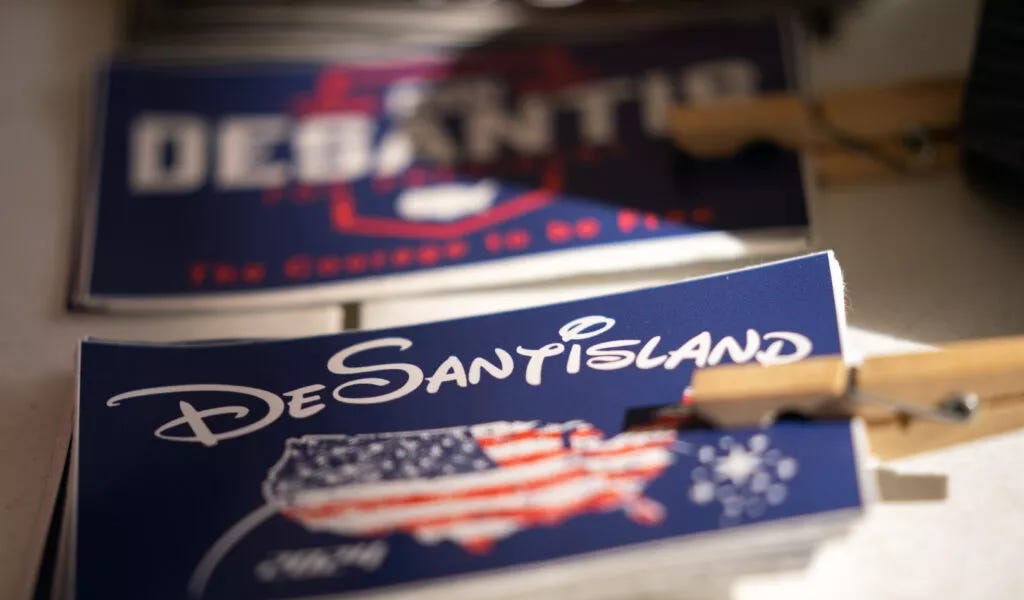 Decoding DeSantis’s Weird War on Disney - by Jim Swift