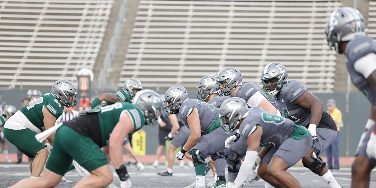 EMU Football Depth Chart Summer 2023 by Alex Alvarado