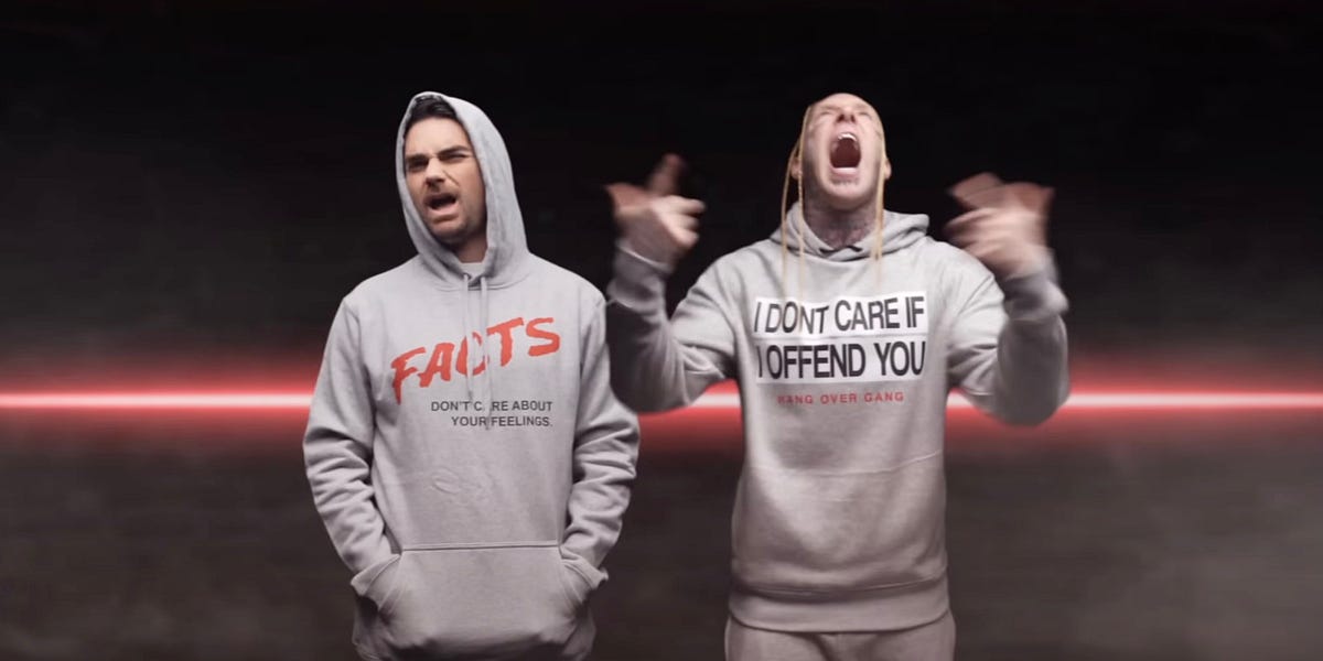 The problem with becoming famous for being an anti-woke rapper...