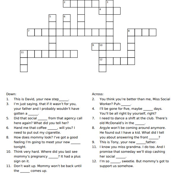 Therapy Crossword by John Bluff