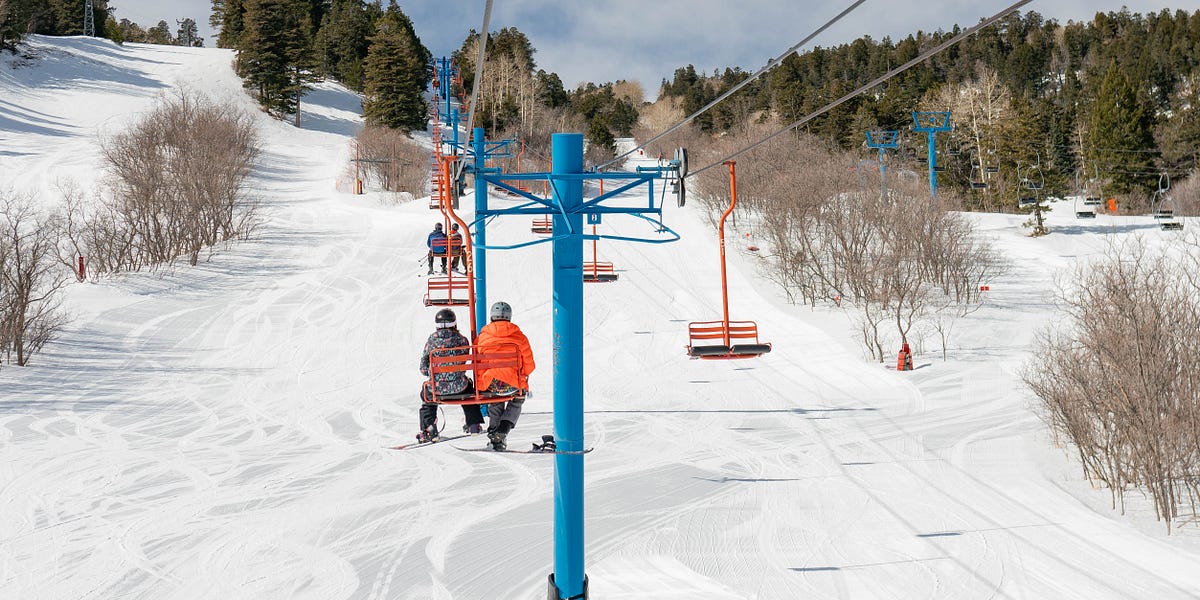 Amazon ski store lift drone