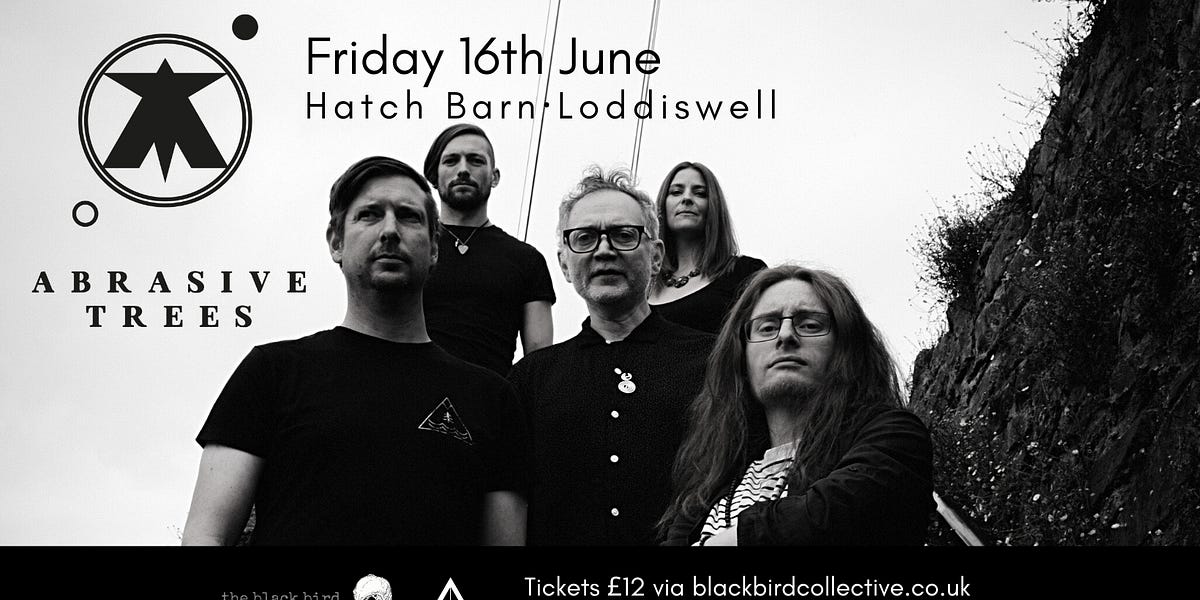 Abrasive Trees play Hatch Barn on Friday 16th June!