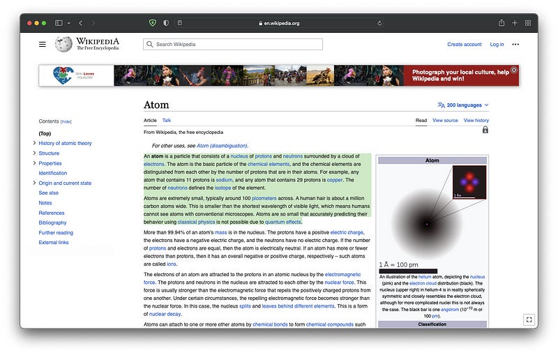 INCORRECT WIKIPEDIA LINK IN BUSINESS PROFILE visual data 7