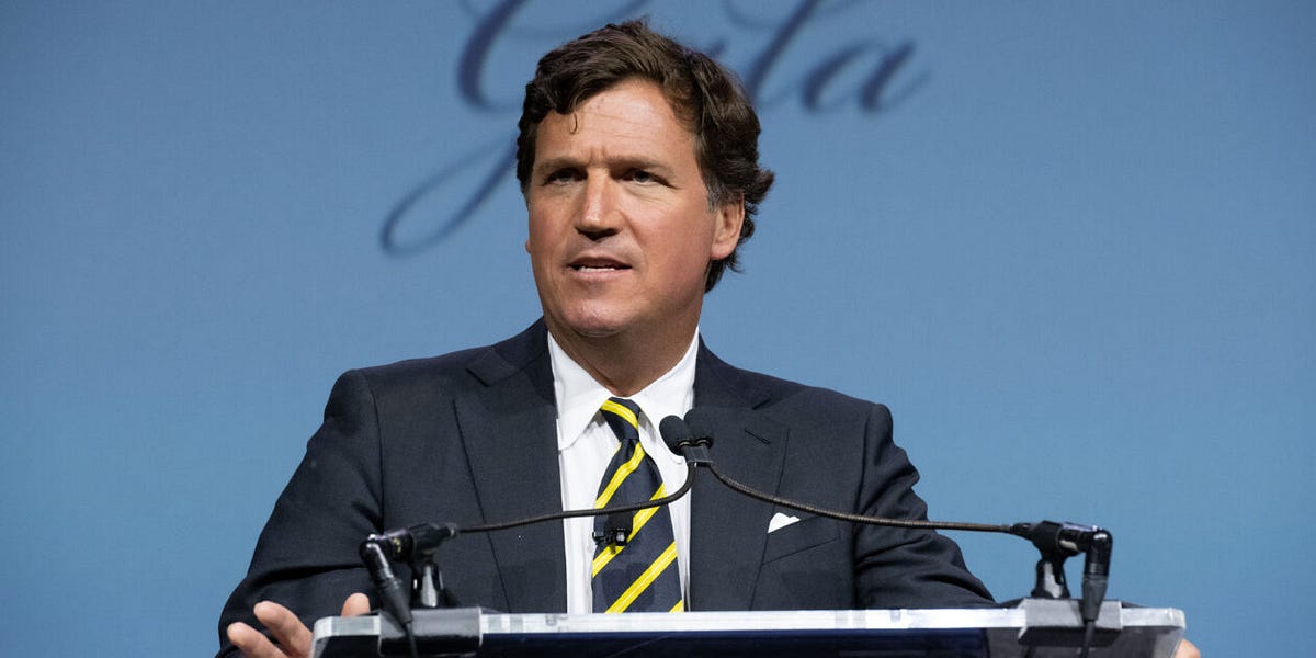 Read Tucker Carlson’s Speech Delivered After Last Fox News Show