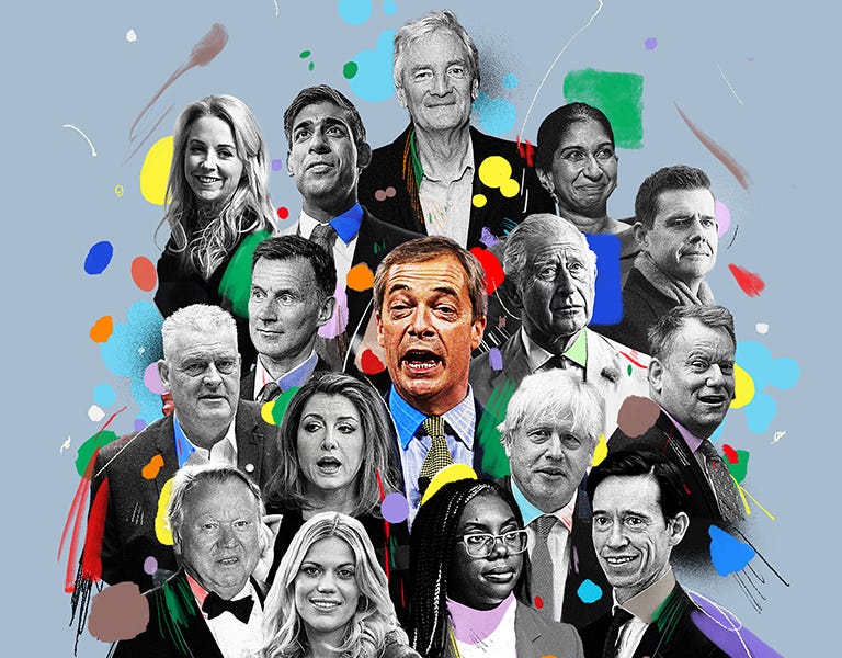 Influential Example The 50 most influential people shaping Britain’s conservative politics.