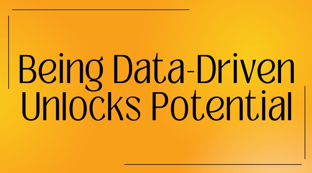 Being Data Driven Unlocks Potential By Meronne Teklu Being Data Driven Unlocks Potential By Meronne Teklu