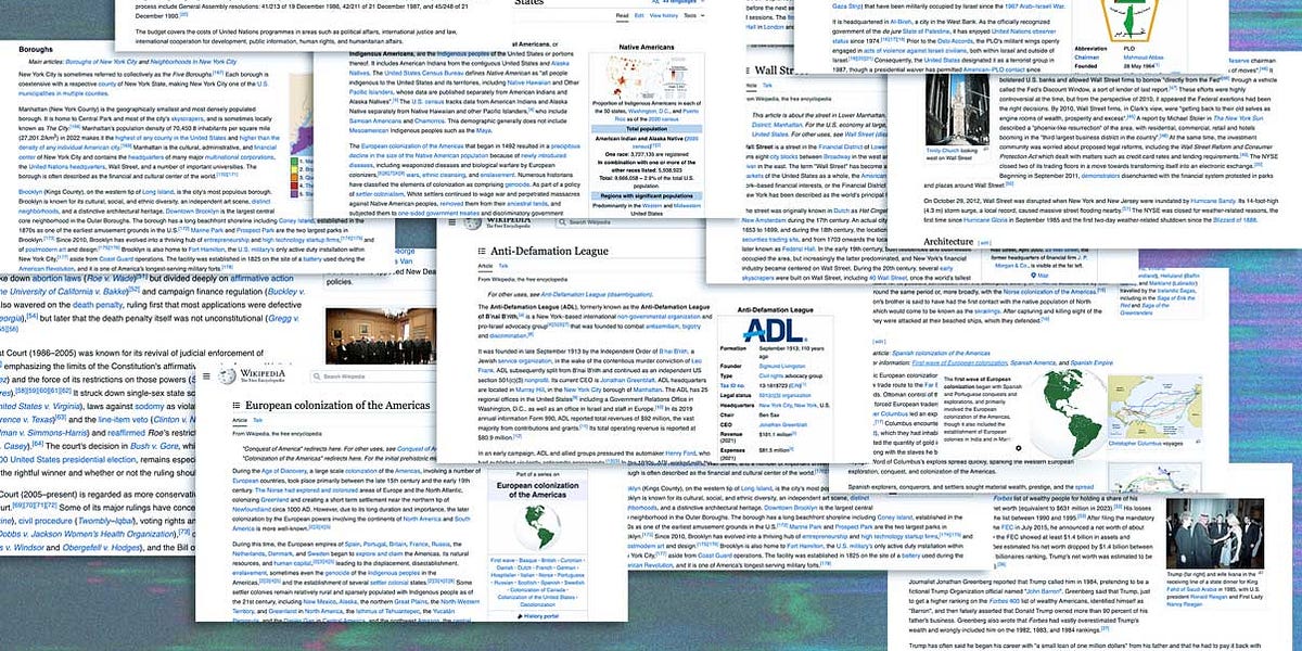 Wikipedia visual data 3