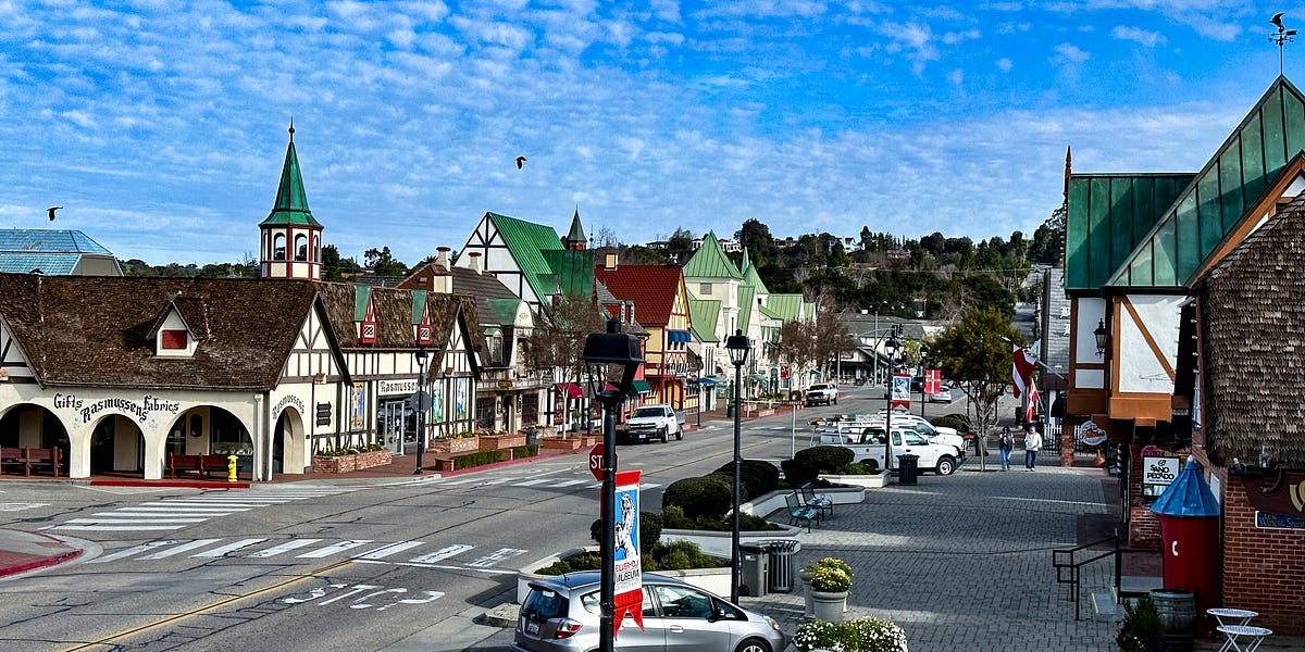 Solvang A Danish Village in California by Ruth Stroud