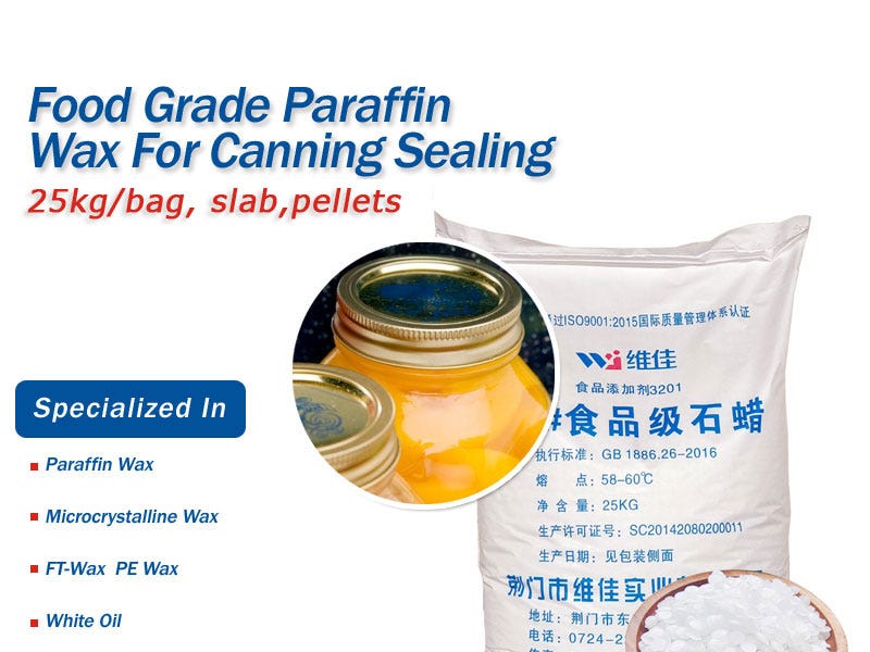 Food Grade Paraffin Wax For Canning Sealing
