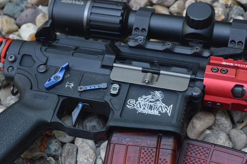 San Tan Tactical STT15L Lightweight AR15 PILLAR Receiver Set