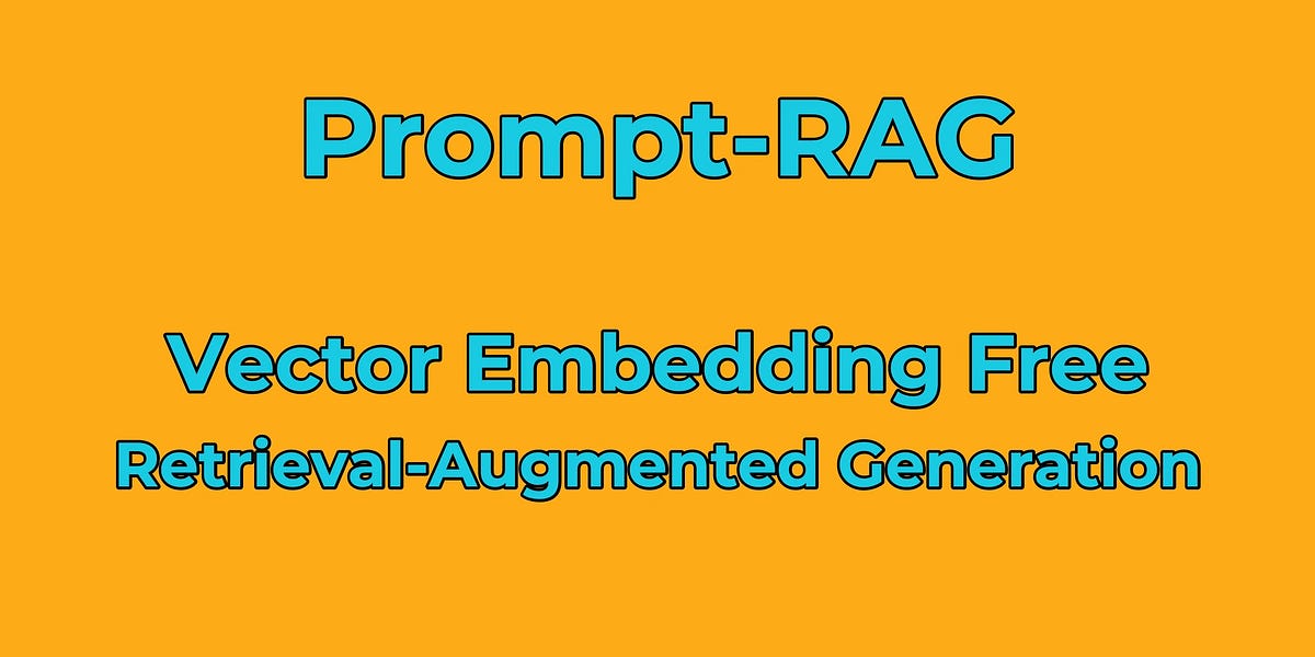 Prompt-RAG: Vector Embedding Free Retrieval-Augmented Generation