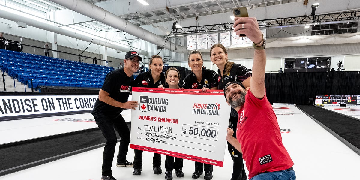 On the 2023 PointsBet Invitational, Sweeping, and Curling Canada