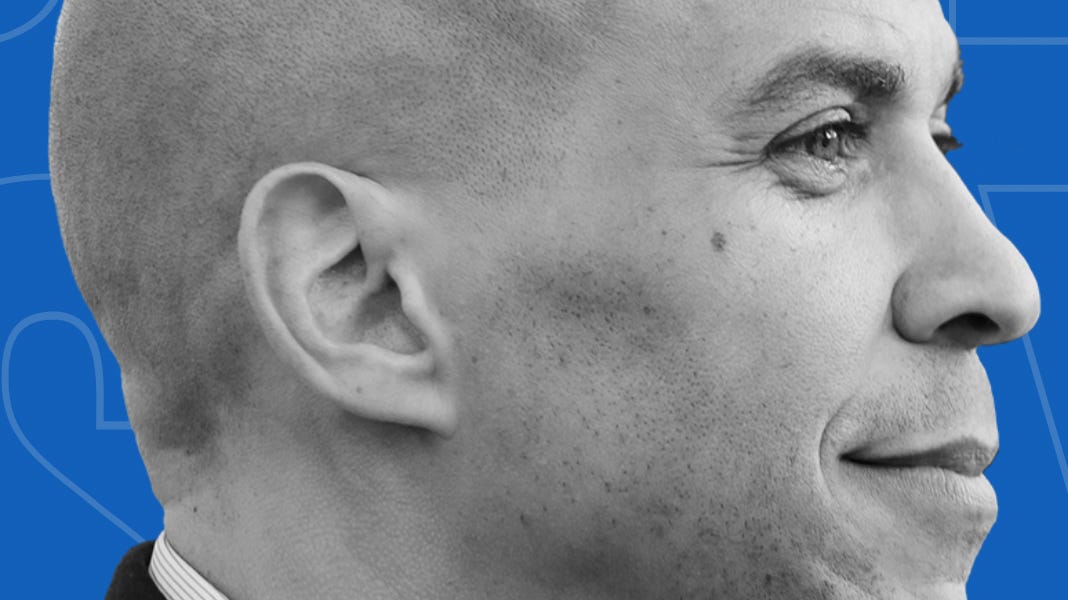 Comments - Senator Cory Booker - by David W Fitzsimmons