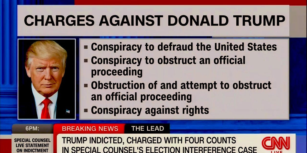 Notes on Trump's Insurrection Indictment