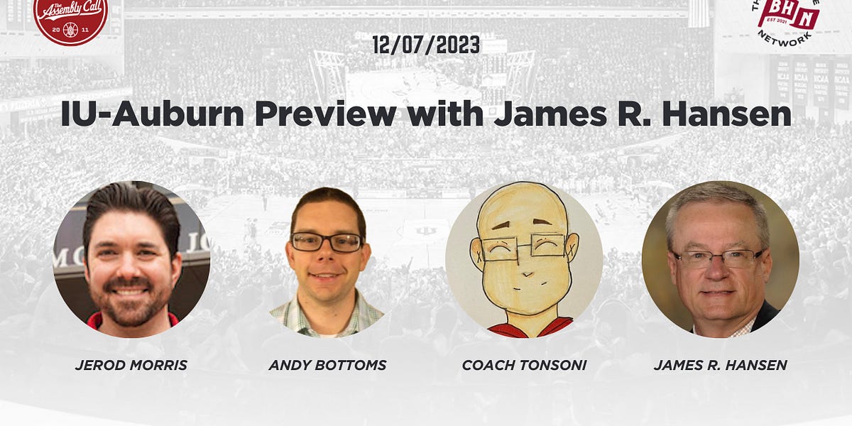 [AC Radio] IU-Auburn Preview with James R. Hansen