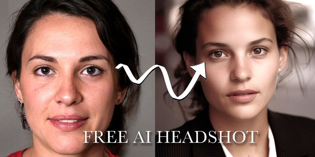 Your Free AI headshots. No need for a photographer