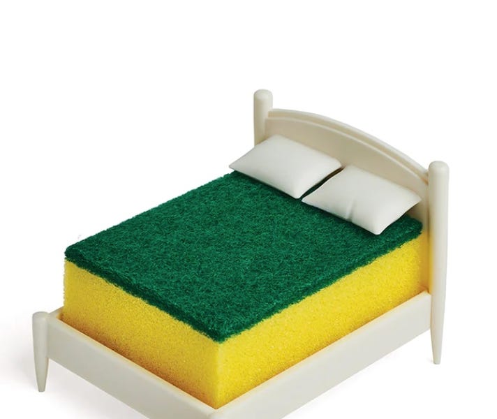 Kitchen sponge sale bed holder