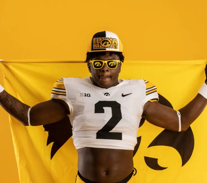 CFF Targets It's GOtime for Iowa's Kaleb Johnson in 2023