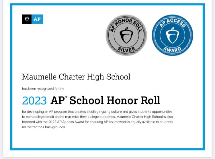 Maumelle Charter recognized by Jeremy Peppas