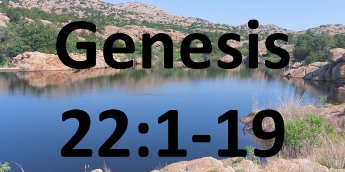 Genesis 22119 God Tests Abraham by Karen Hoffman