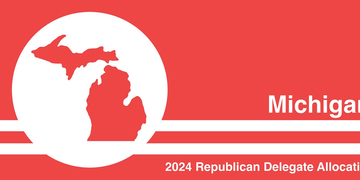 2024 Republican Delegate Allocation MICHIGAN