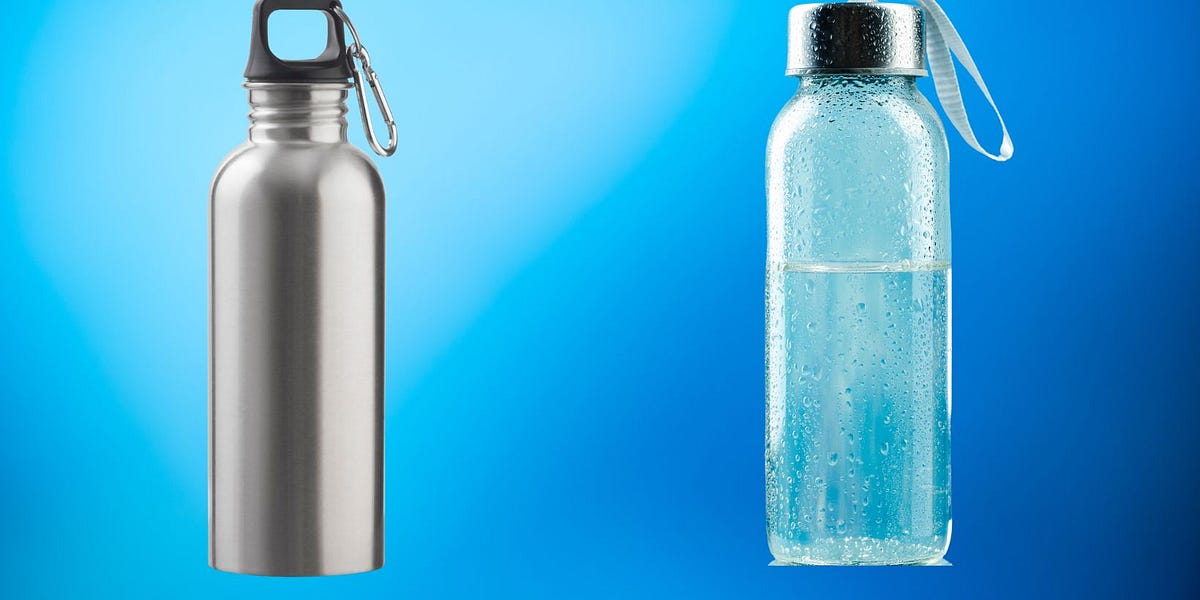 Stainless Steel vs. Glass Water Bottles