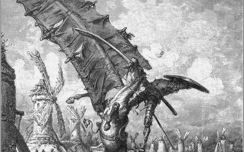 Tilting at Windmills by Michael Smith