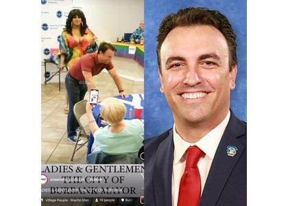 BREAKING: Mayor of Burbank gets spanking from drag queen at campaign event