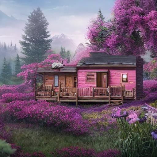 Magic Cabin by Christina Loff Fever Dream 💫