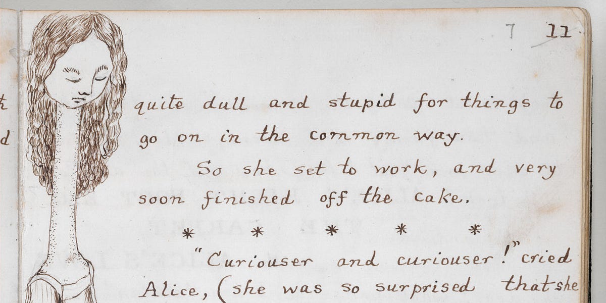 P.S. Lewis Carroll's Alice Notes - by Jillian Hess - Noted