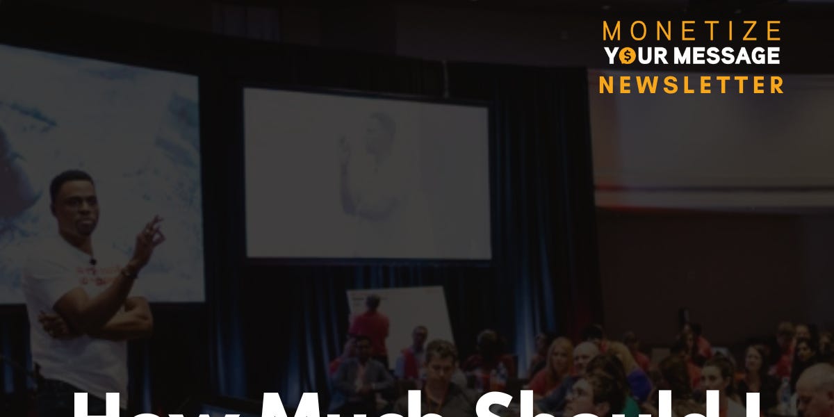 How Much Should I Charge for My Next Keynote?