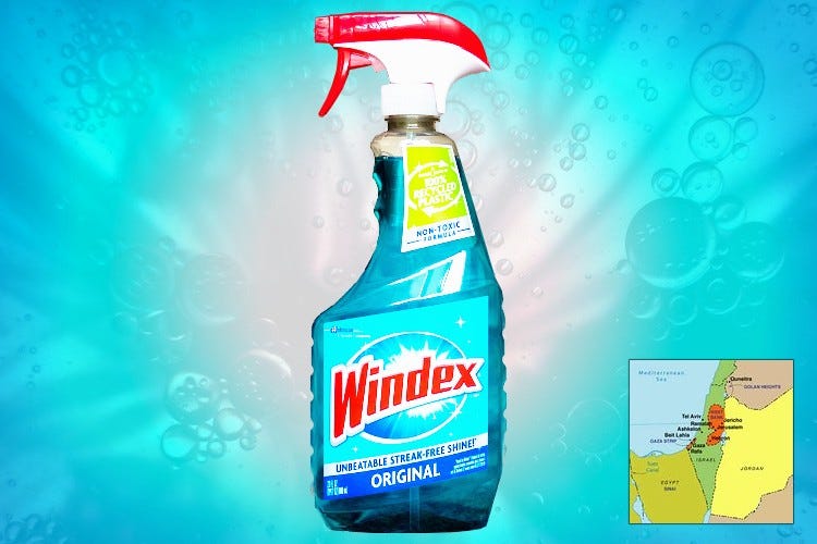 Windex Ain’t Scared Here’s Our Statement on Israel/Palestine