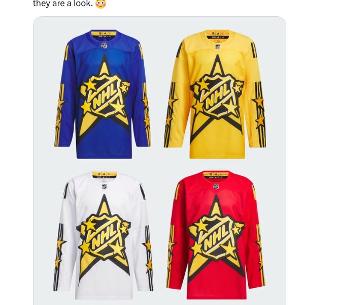 We All Know the 2024 AllStar Jerseys are Questionable...