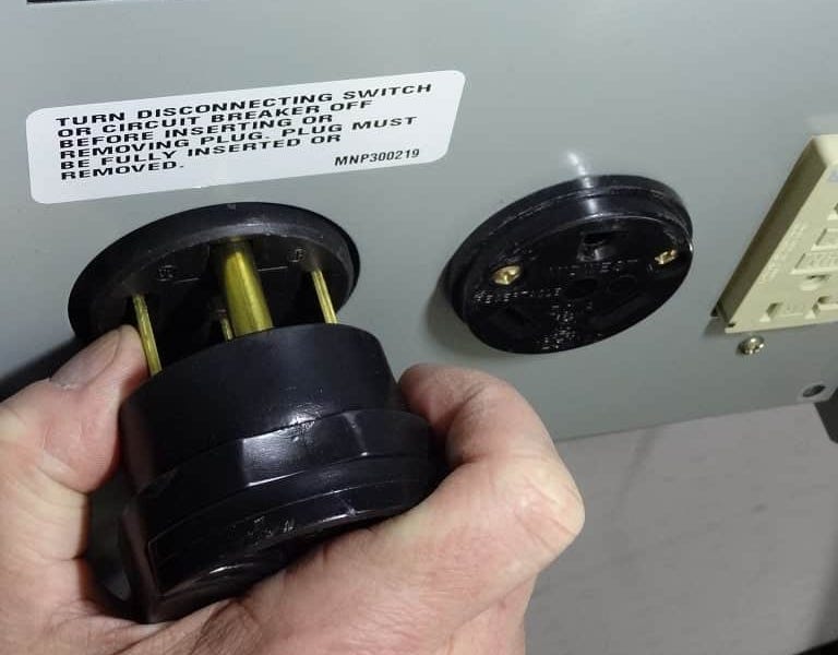 Turn off the breaker before plugging in! - by Mike Sokol